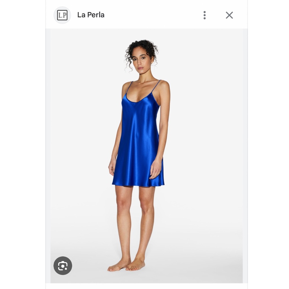La Perla Silk slip dress